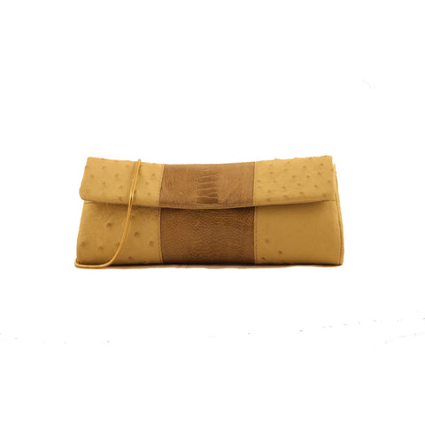 ostrich clutch - w.h.petronela