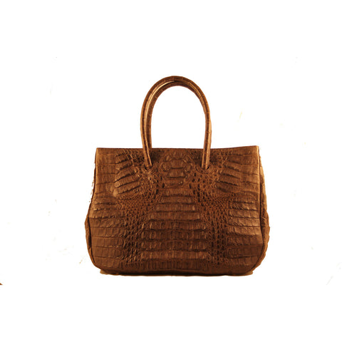 croc tote - w.h.petronela
