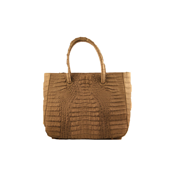croc tote - w.h.petronela