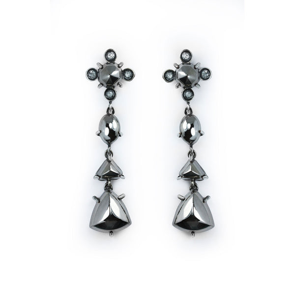 lunar earrings - francesca romana diana
