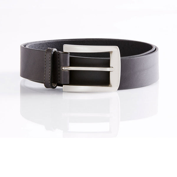 highline leather belt dark shale - boga