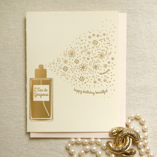 l'eau de gorgeous birthday pack - papersheep