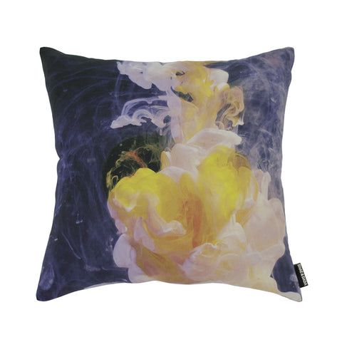 cushion in ink & yellow (45cm) - ehae&dada