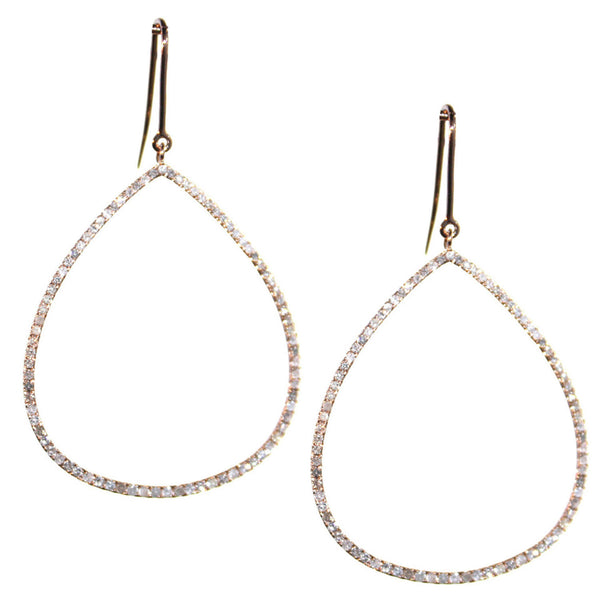 mary teardrop earrings - meredith marks