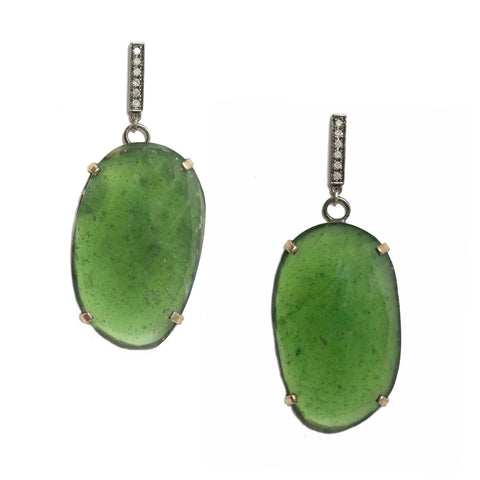 patricia earrings on post - meredith marks