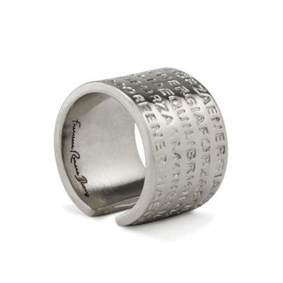 energia silver ring - francesca romana diana