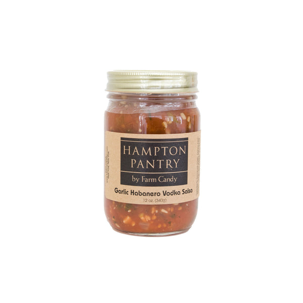 garlic habanero vodka salsa - farm candy