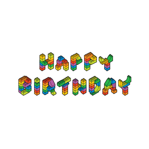 dg rainbow happy birthday single - letter collective
