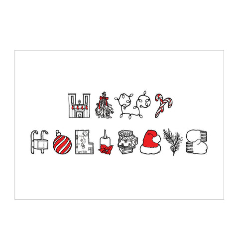 lp happy holidays single - letter collective