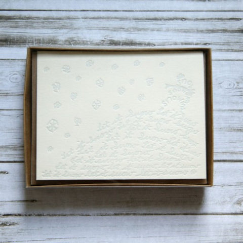 let it snow card pack - papersheep