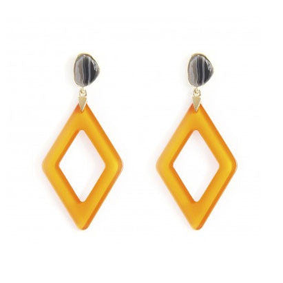 losange earrings - francesca romana diana