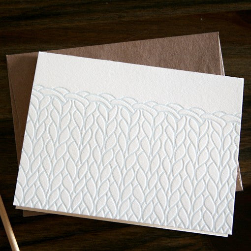 knit card pack - papersheep
