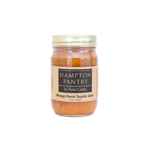 mango peach tequila salsa - farm candy