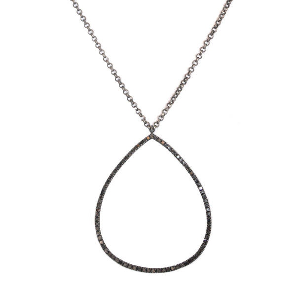 mary teardrop necklace - meredith marks