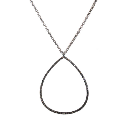 mary teardrop necklace - meredith marks