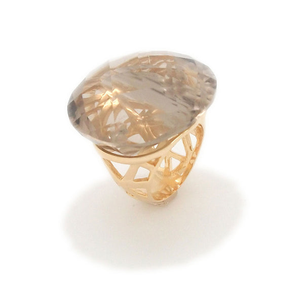 solar flare oval ring - francesca romana diana