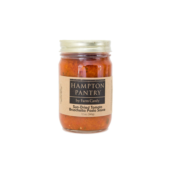 sun-dried tomato bruschetta & pasta sauce - farm candy