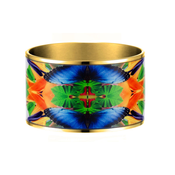 ave del paraiso gold 4 cm - flor amazona