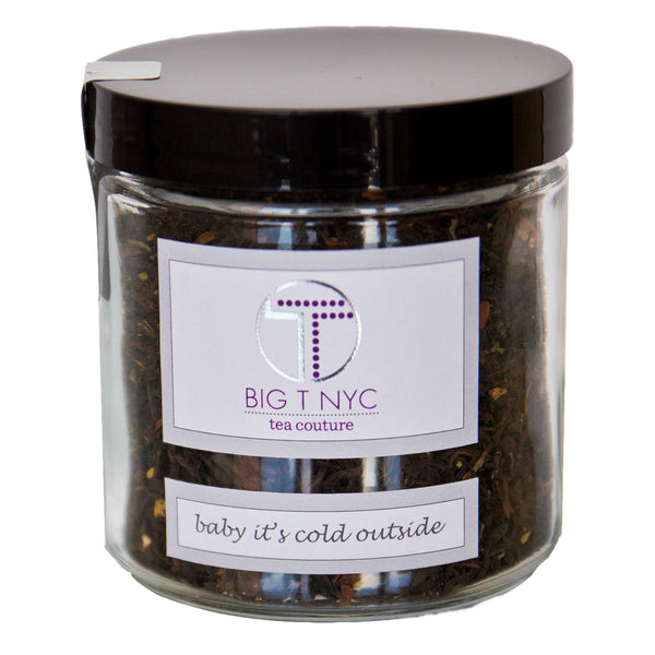 baby it's cold outside organic black tea - 16oz jar (100g) - big t nyc