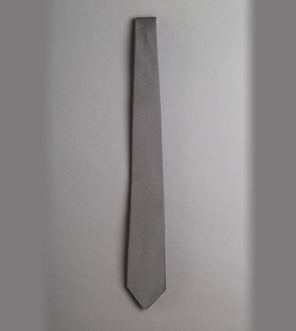 charcoal silk tie - boga