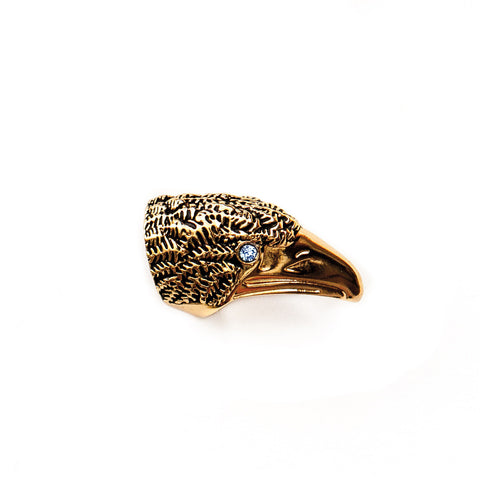 condor ring gold - flor amazona