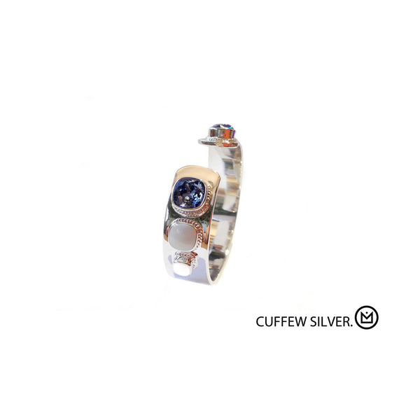 cuffew silver bangle - hipanema