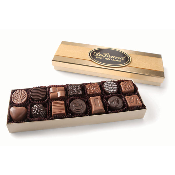 14 pc classic collection assortment - debrand chocolates