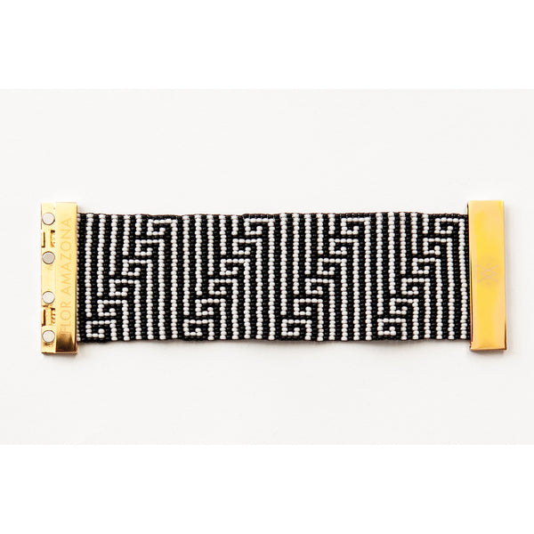 dos caminos black and white - flor amazona