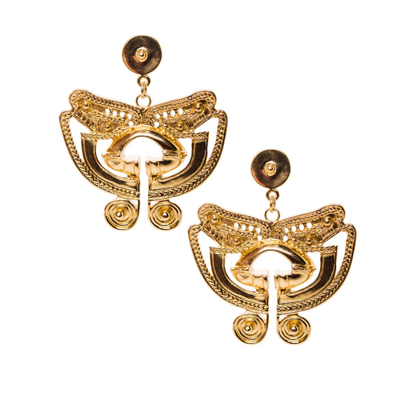 tayrona earrings - flor amazona