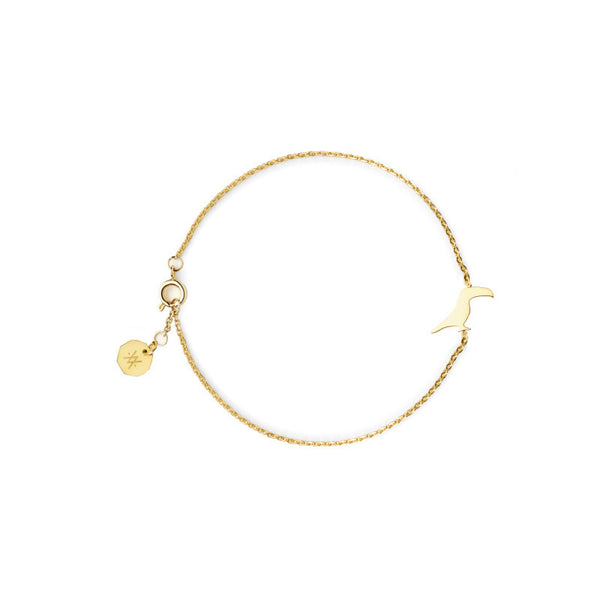 toucan gold bracelet - flor amazona